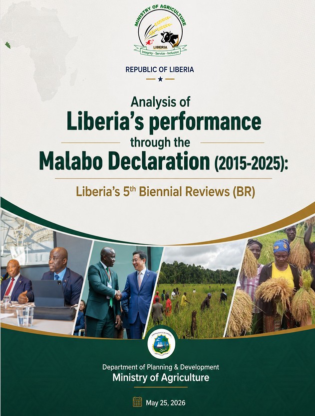 Analysis  of Liberia's Performance Through the  Malabo Declaration [2015-2025] - Liberia 5th Biannual Review (BR)