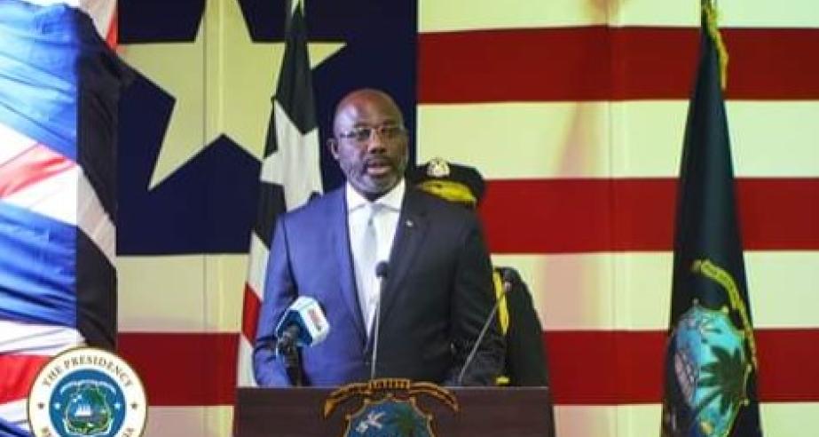 Extract from H.E. President George Manneh Weah's Annual Message to the 54th National Legislature