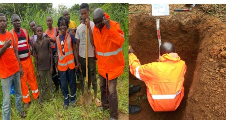 Ministry of Agriculture and Partners conduct Soil profiling in Nimba County 