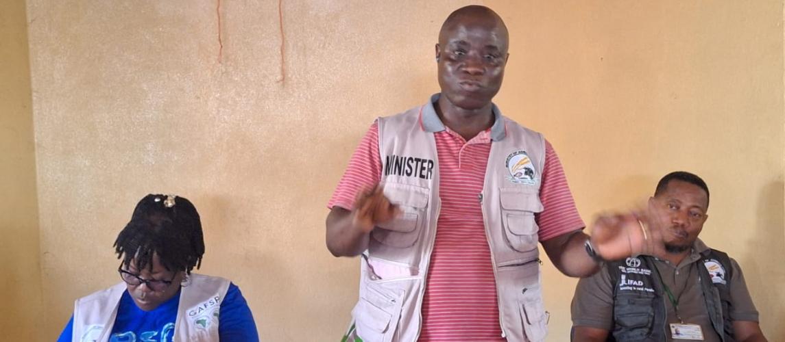 Agriculture Minister Calls on Youth to Lead Liberia’s Food Security Efforts