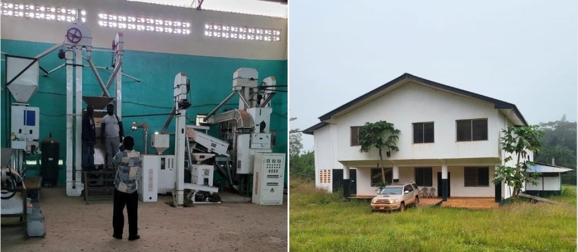 TWO LIBERIAN RICE PRODUCERS GET MOA’S PROCESSING FACILITIES IN THE SOUTHEAST