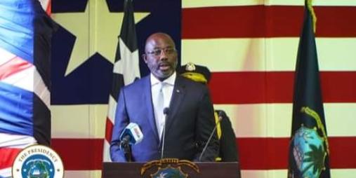 Extract from H.E. President George Manneh Weah's Annual Message to the 54th National Legislature
