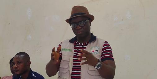 “Concern Farmers Association” of Tienii, Tewor District, in a town hall meeting with Dr. J. Alexander Nuetah